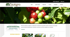 Desktop Screenshot of bioagrointernacional.com